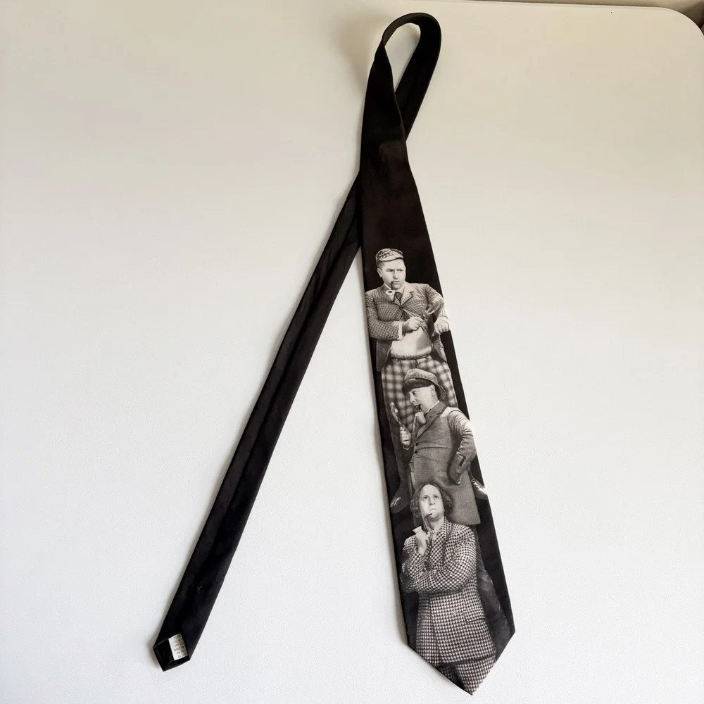 Ralph Marlin Mens Bundle Lot 4 Vintage 90s Novelty South Park Gumby Stooges Ties